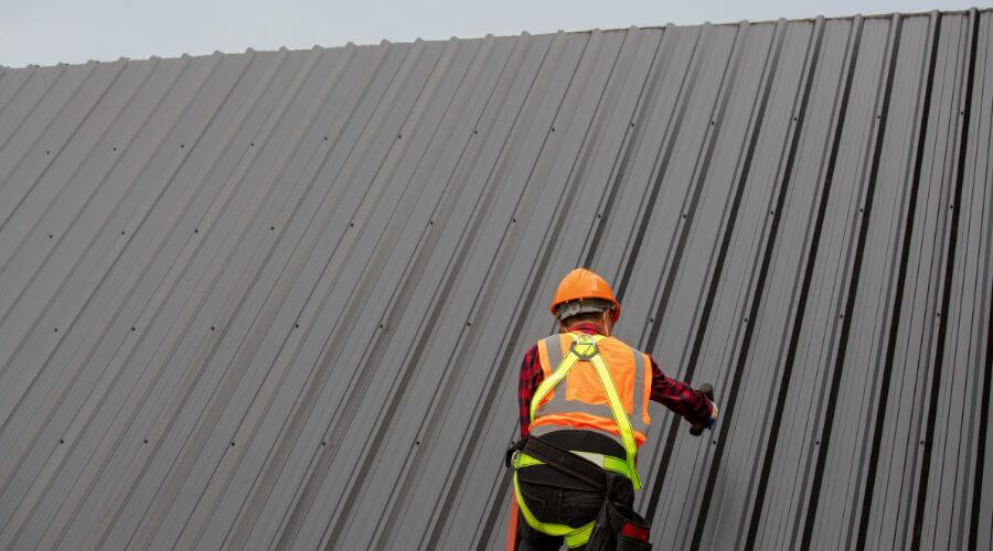 Professional metal roof installation services in Danville, WV